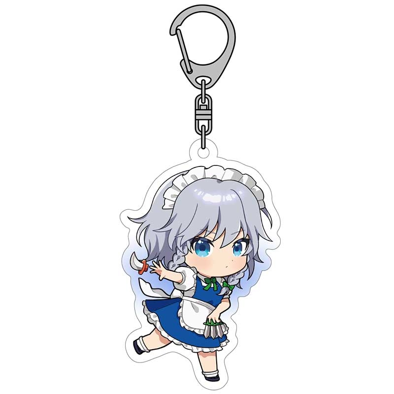 (PO) Touhou Project Acrylic Key Chain Sakuya Image_1