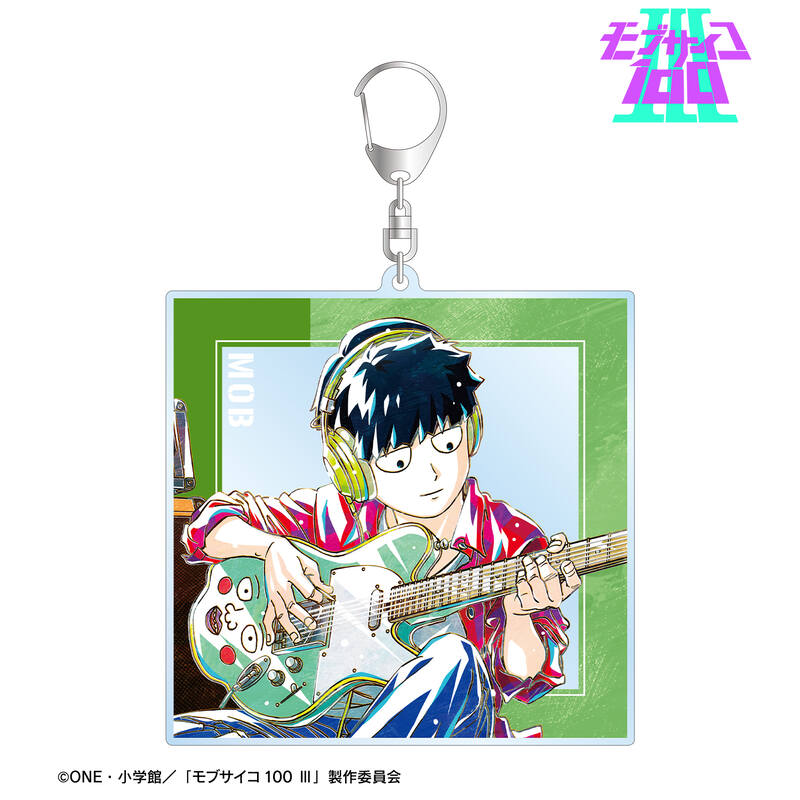 (PO) Mob Psycho 100 III Original Illustration Kageyama Shigeo Performance Ver. Ani-Art Big Acrylic Key Chain Image_2