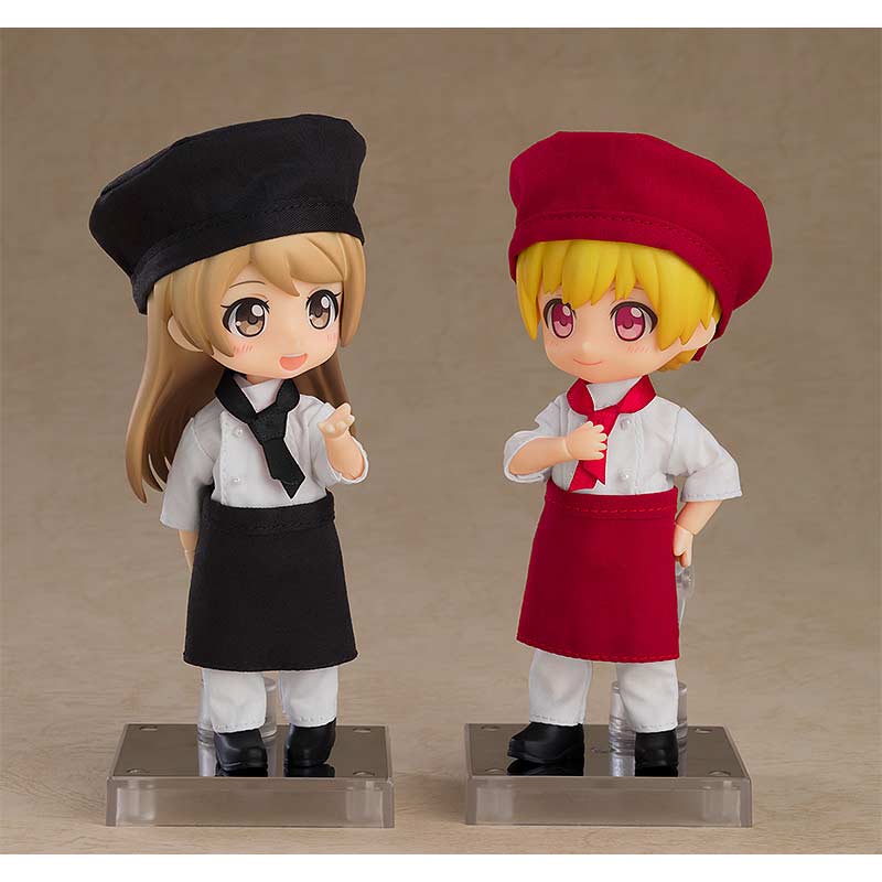 (PO) Nendoroid Doll Work Outfit set: Pastry Chef (Red) Image_6