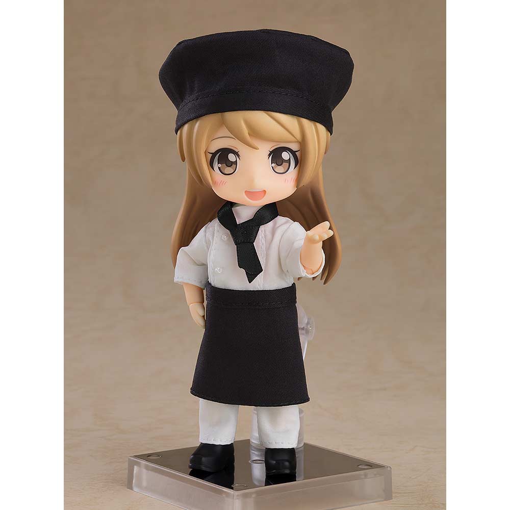 (PO) Nendoroid Doll Work Outfit set: Pastry Chef (Black) Image_4