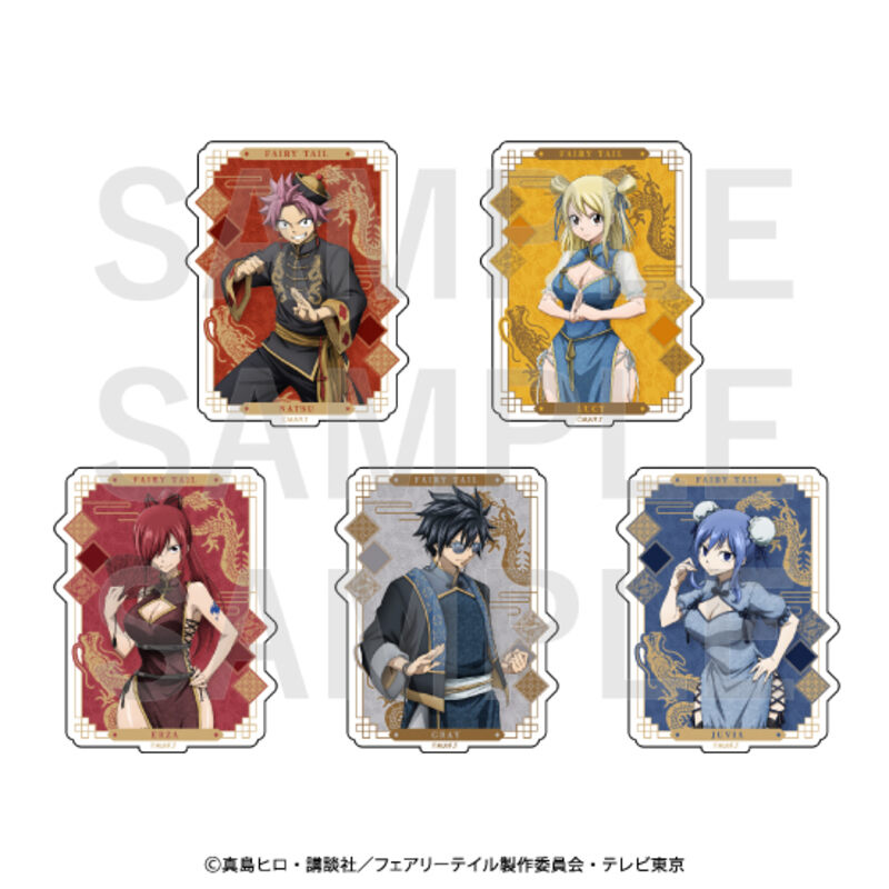(PO) Fairy Tail Trading Die-cut Sticker [BOX] Image_1