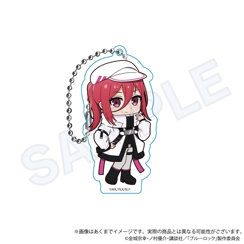 (PO) Blue Lock Trading Mini Character Acrylic Key Chain Tactical Ver. [BOX] Image_4