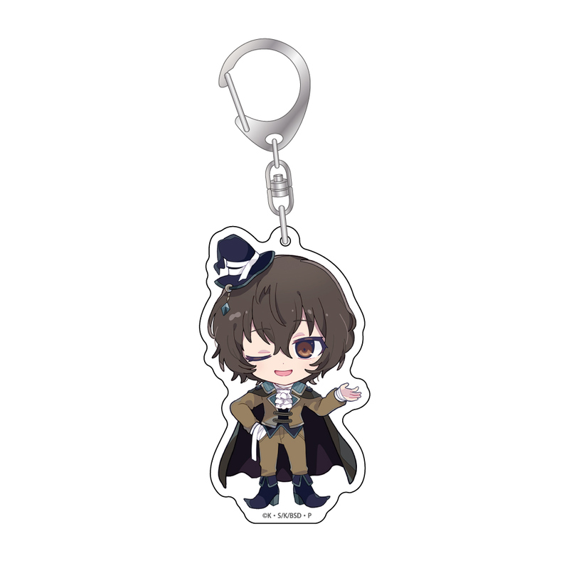 (PO) Bungo Stray Dogs Fairy Tale Series Acrylic Key Chain Dazai Osamu Image_1
