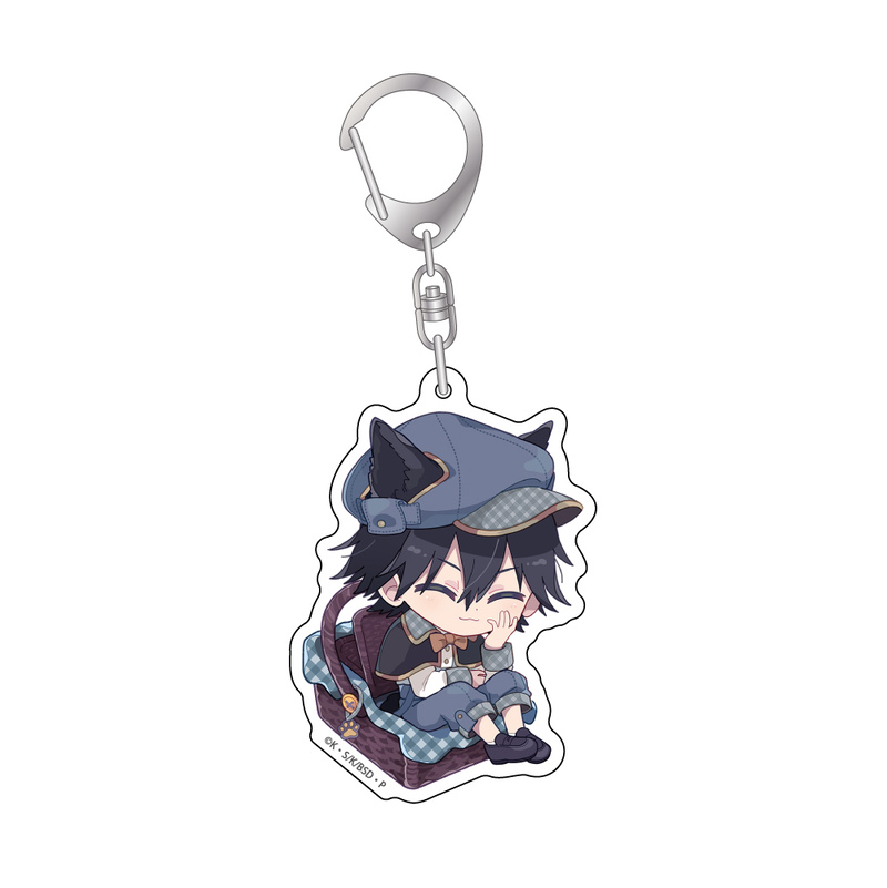 (PO) Bungo Stray Dogs Fairy Tale Series Acrylic Key Chain Edogawa Rampo Image_1