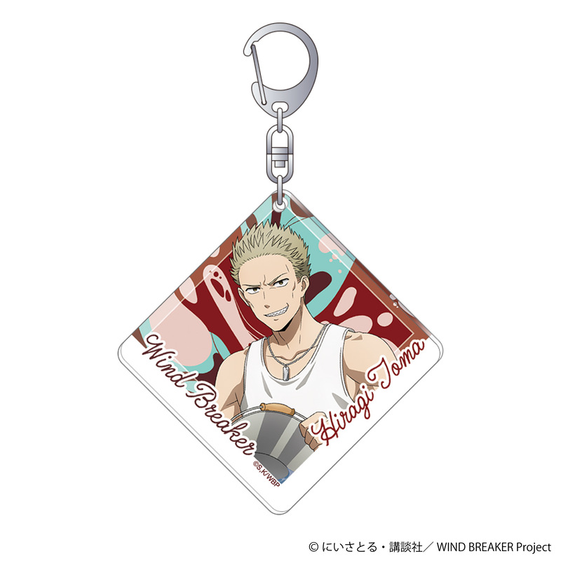 (PO) Wind Breaker Acrylic Key Chain Hiragi Toma Image_1
