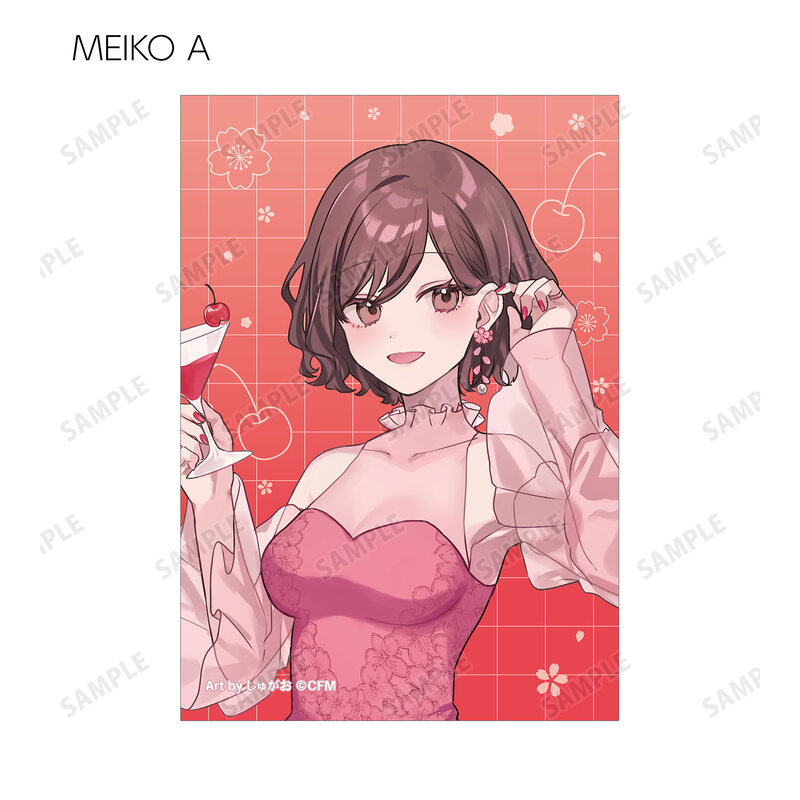 (PO) Sakura Miku Original Illustration Cherry Blossom Party Ver. Art by Shugao Trading Bromide [BOX] Image_7