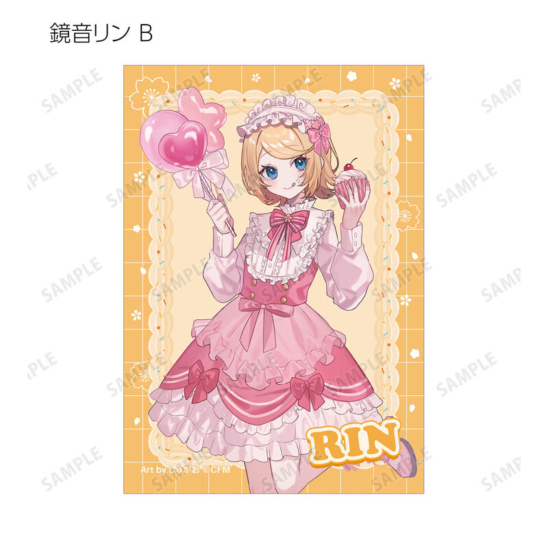 (PO) Sakura Miku Original Illustration Cherry Blossom Party Ver. Art by Shugao Trading Bromide [BOX] Image_10