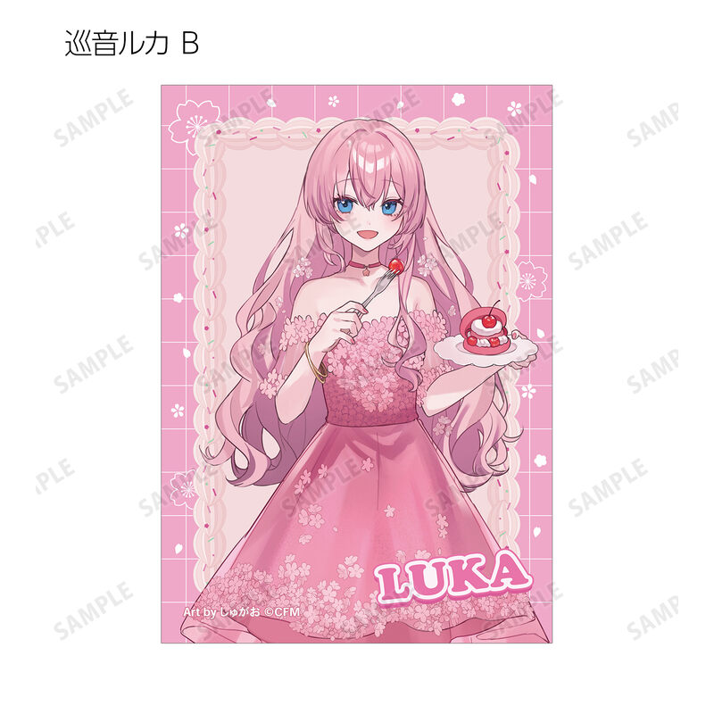 (PO) Sakura Miku Original Illustration Cherry Blossom Party Ver. Art by Shugao Trading Bromide [BOX] Image_12
