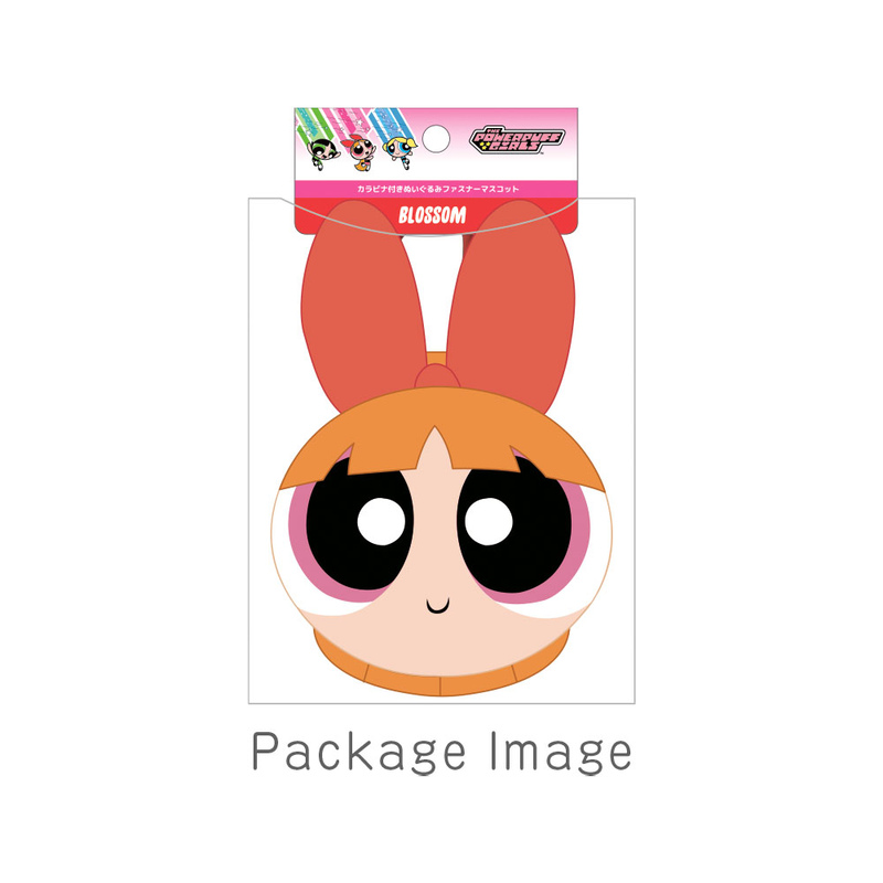(PO) The Powerpuff Girls Plush Fastener Mascot with Carabiner Blossom Image_3