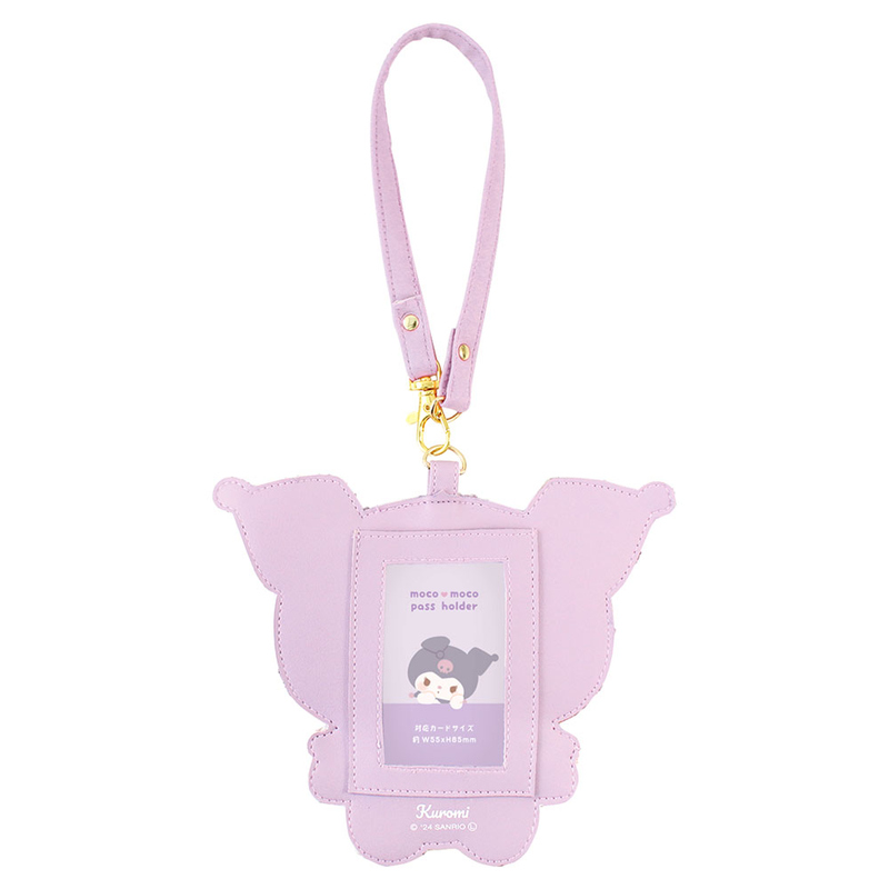 (PO) Sanrio Characters Mocomoco Pass Case Kuromi Image_2