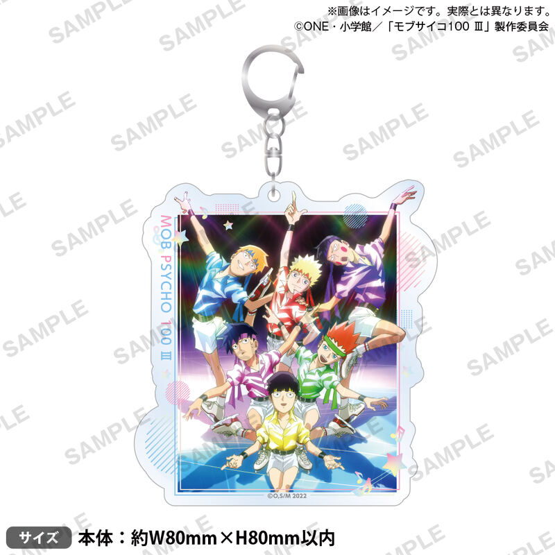 (PO) Mob Psycho 100 III Acrylic Key Chain Idol Image_1