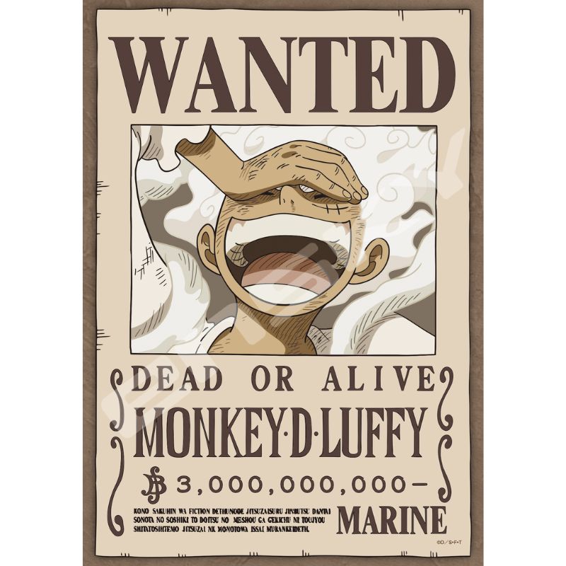 (PO) One Piece Jigsaw Puzzle 208 Piece 208-134 Great Captain Four Emperors Straw Hat Luffy Image_1