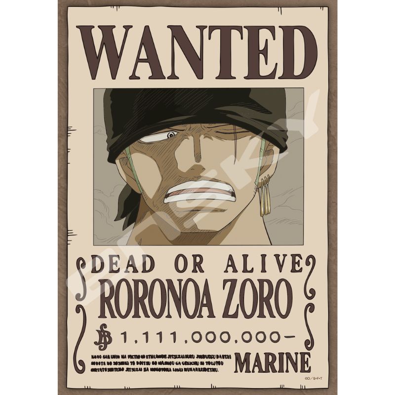 (PO) One Piece Jigsaw Puzzle 208 Piece 208-135 Swordsman Pirate Hunter Zoro Image_1