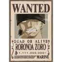 (PO) One Piece Jigsaw Puzzle 208 Piece 208-135 Swordsman Pirate Hunter Zoro Image_1
