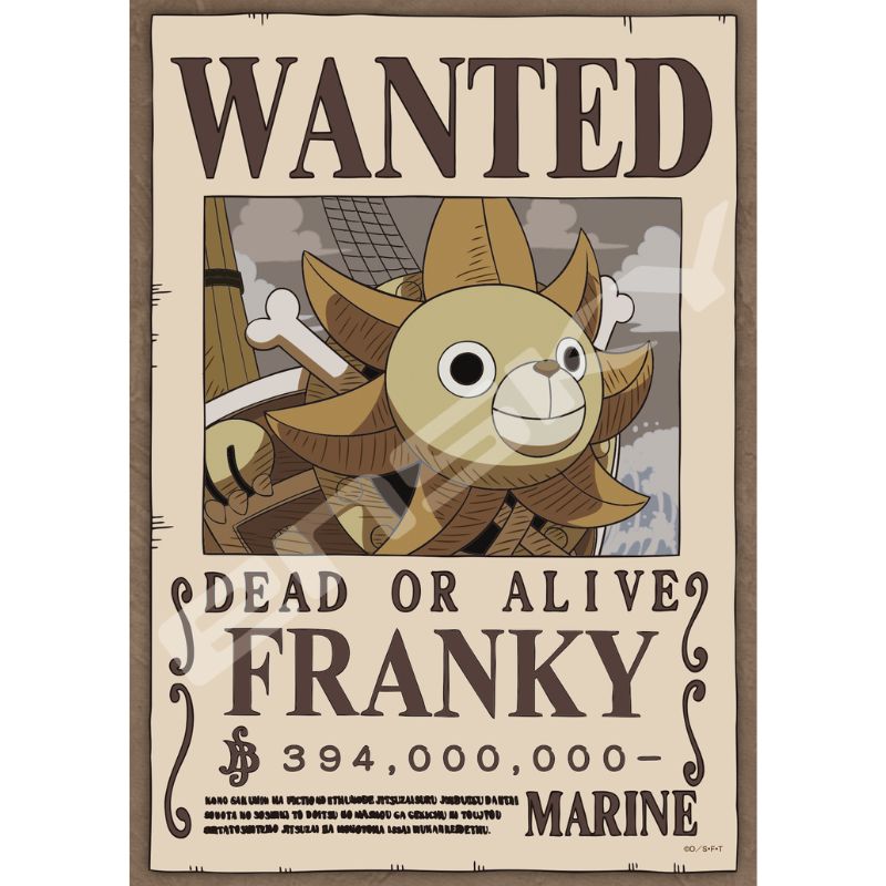 (PO) One Piece Jigsaw Puzzle 208 Piece 208-141 Shipwright Iron Man Franky Image_1