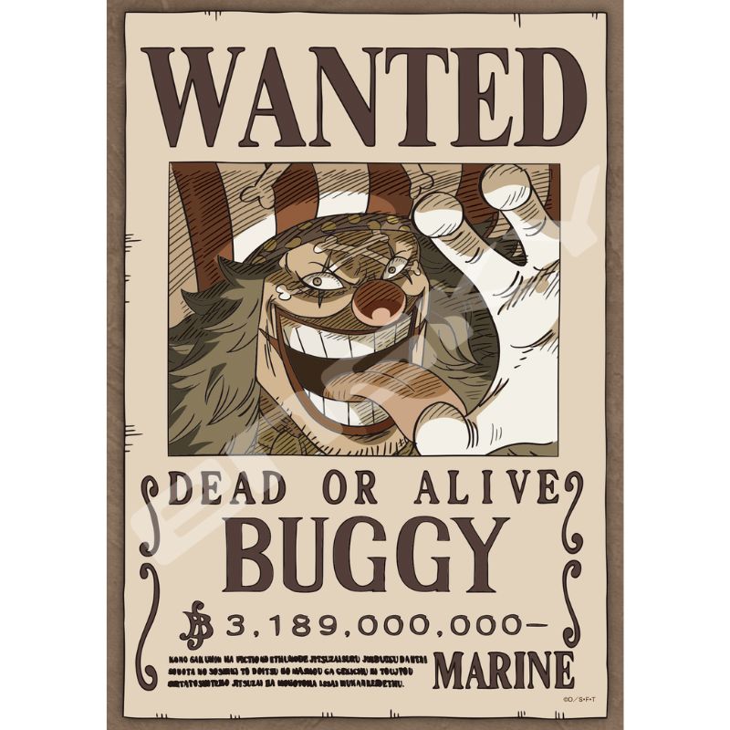 (PO) One Piece Jigsaw Puzzle 208 Piece 208-148 Four Emperors Buggy the Genius Jester Image_1