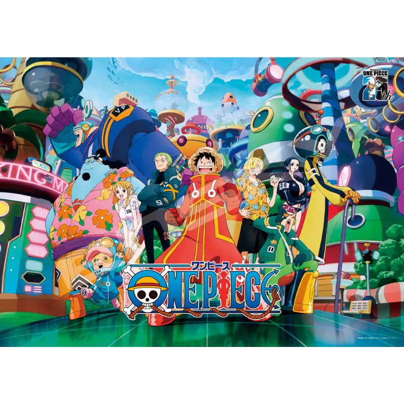 (PO) One Piece Jigsaw Puzzle 500 Piece 500-586 Wakuwaku Ippai no Future Island Image_1