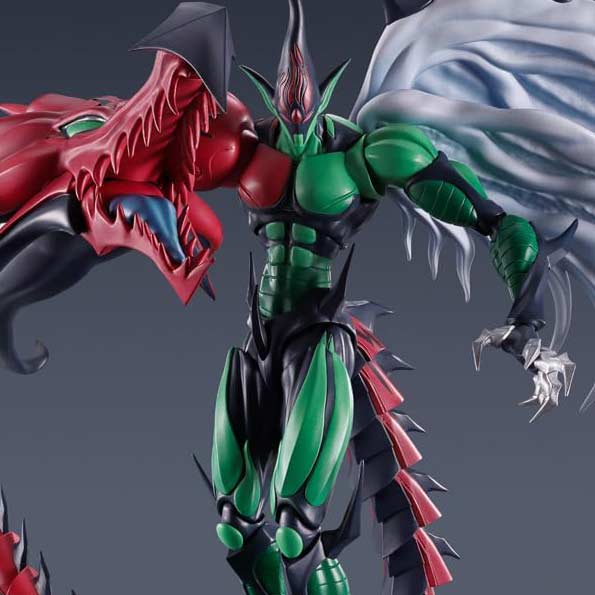 (PO) S.H.Monster Arts Yu-Gi-Oh! Duel Monsters GX - Elemental HERO Flame Wingman Image_1