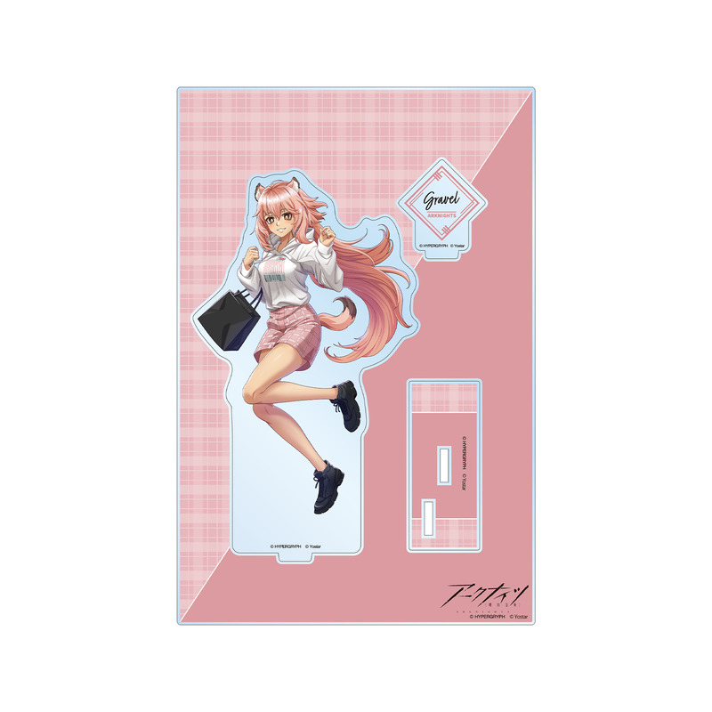 (PO) Arknights Original Illustration Gravel Shopping Ver. Big Acrylic Stand with Parts Image_1