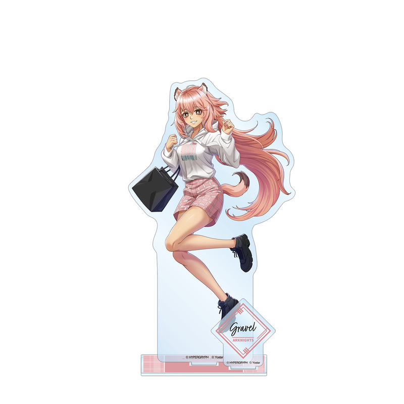 (PO) Arknights Original Illustration Gravel Shopping Ver. Big Acrylic Stand with Parts Image_3