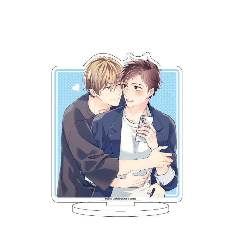 (PO) Acrylic Stand Dekiai Sleeping Voice 02 Haruna Kei & Shindo Shuichi (Official Illustration) Image_1