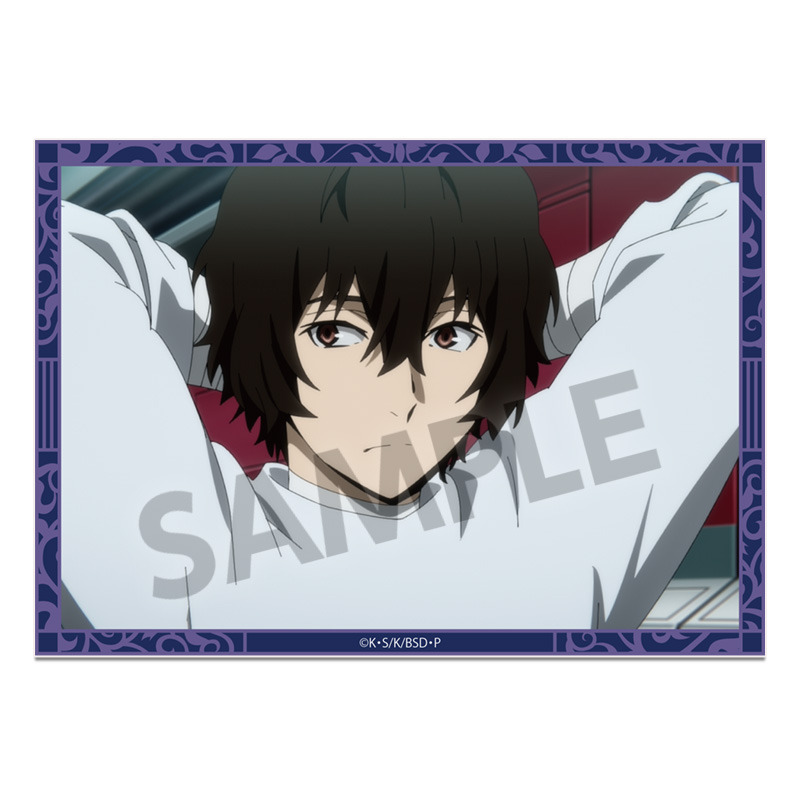 (PO) Bungo Stray Dogs A6 Visual Acrylic Plate Vol. 2 Dazai Osamu Image_1