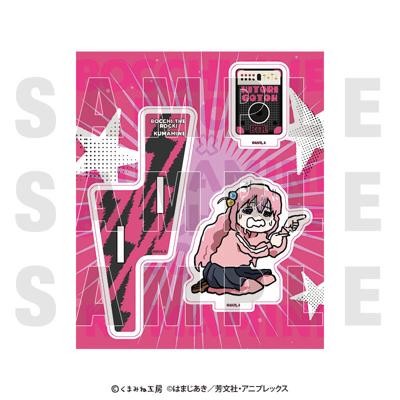 (PO) Bocchi the Rock! x kumamine Acrylic Stand Gotoh Hitori Impatience Ver. Image_1