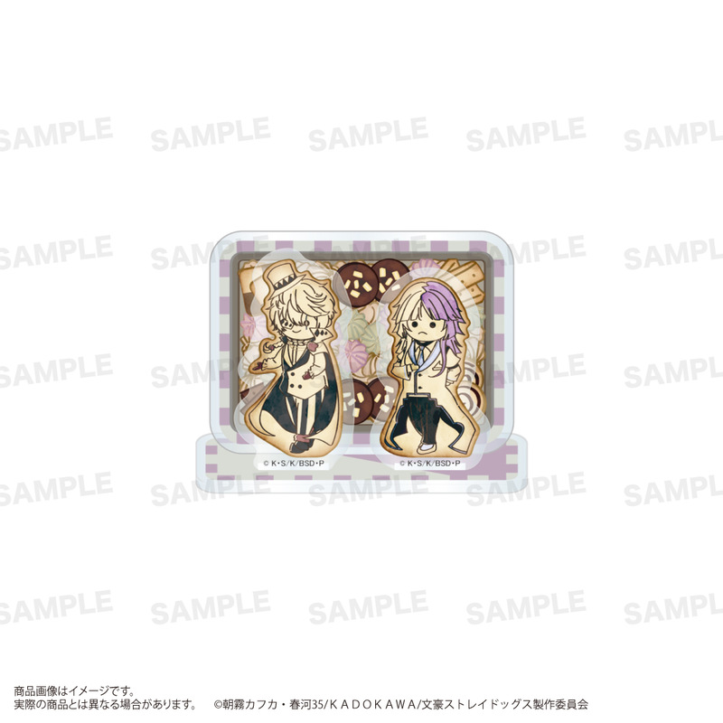 (PO) Bungo Stray Dogs Mini Acrylic Diorama whim-patisserie Nikolai G & Sigma Image_2