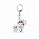 (PO) Welcome to Demon School! Iruma-kun x Sanrio Characters Acrylic Key Chain Andro M. Jazz x Kuromi Easter Ver. Image_1