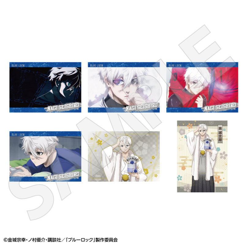 (PO) Blue Lock Bromide Set (6 Set) Nagi Seishiro Image_1