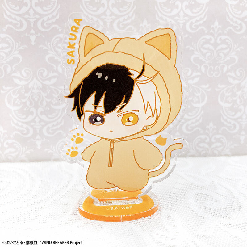 (PO) Wind Breaker Acrylic Stand Kigurumi Sakura Haruka Image_1