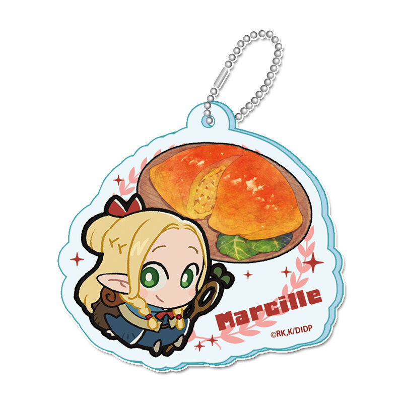 (PO) Delicious in Dungeon Mini Acrylic Key Chain Marcille Image_1