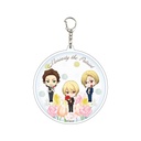 (PO) Deka Acrylic Key Chain Moriarty the Patriot 01 William & Albert & Louis (Mini Character Illustration) Image_1