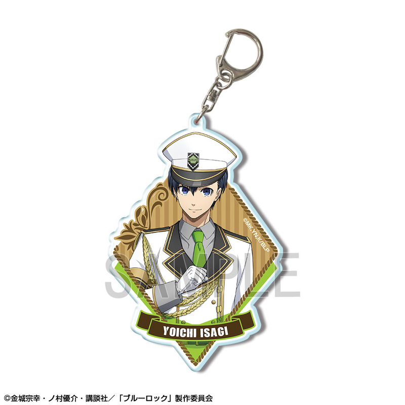 (PO) Blue Lock Big Acrylic Key Chain Design 01 Isagi Yoichi Prison Mediator Ver. Original Illustration Image_1