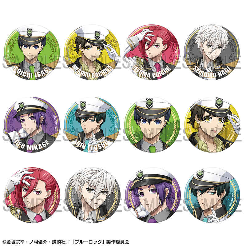 (PO) Blue Lock Trading Can Badge Prison Mediator Ver. Original Illustration [BOX] Image_1
