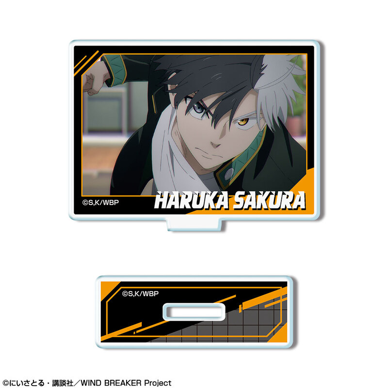 (PO) Wind Breaker Mini Acrylic Stand Design 01 Sakura Haruka A Image_2