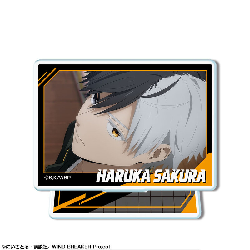(PO) Wind Breaker Mini Acrylic Stand Design 06 Sakura Haruka F Image_1