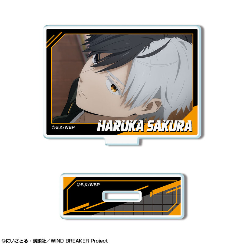 (PO) Wind Breaker Mini Acrylic Stand Design 06 Sakura Haruka F Image_2