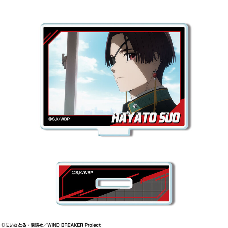 (PO) Wind Breaker Mini Acrylic Stand Design 17 Suo Hayato A Image_2