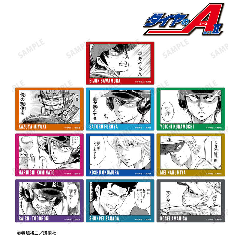 (PO) Ace of Diamond act II Trading Original Frame Card Sticker [BOX] Image_2