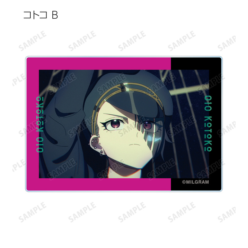 (PO) Milgram Trading Music Video Acrylic Card Kotoko Deep Cover [BOX] Image_4