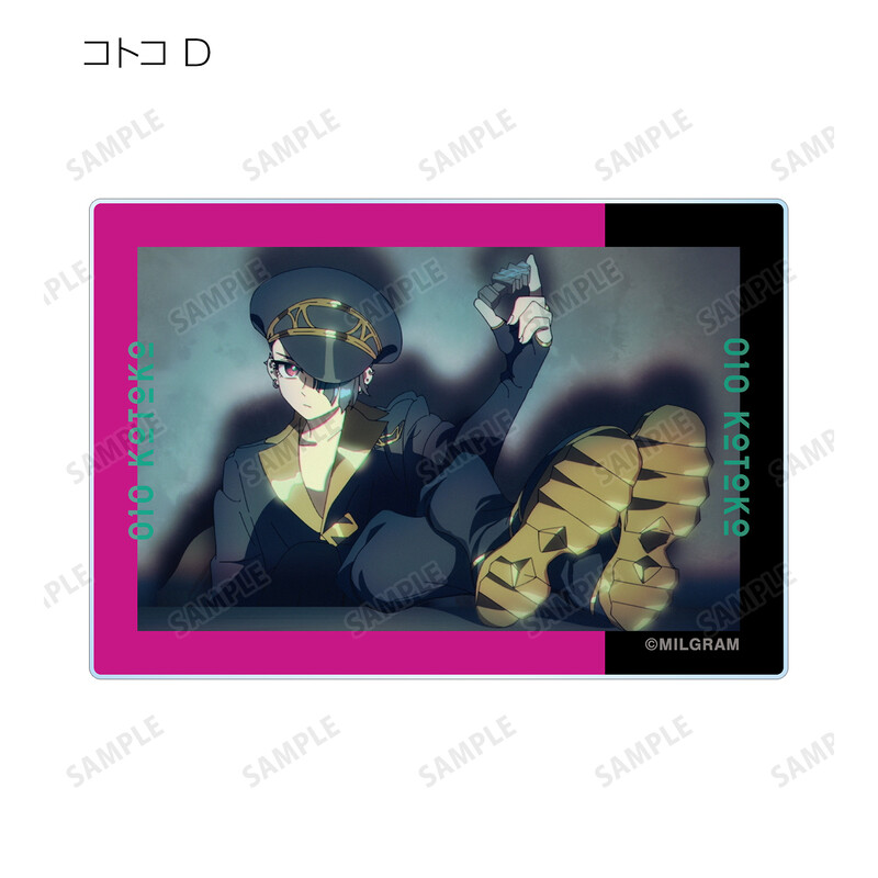 (PO) Milgram Trading Music Video Acrylic Card Kotoko Deep Cover [BOX] Image_6