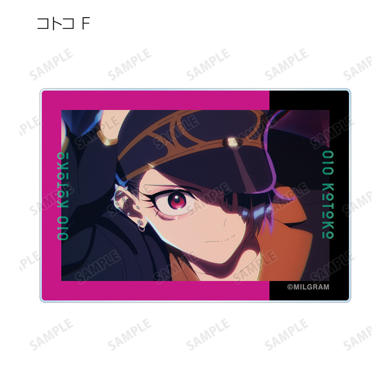 (PO) Milgram Trading Music Video Acrylic Card Kotoko Deep Cover [BOX] Image_8