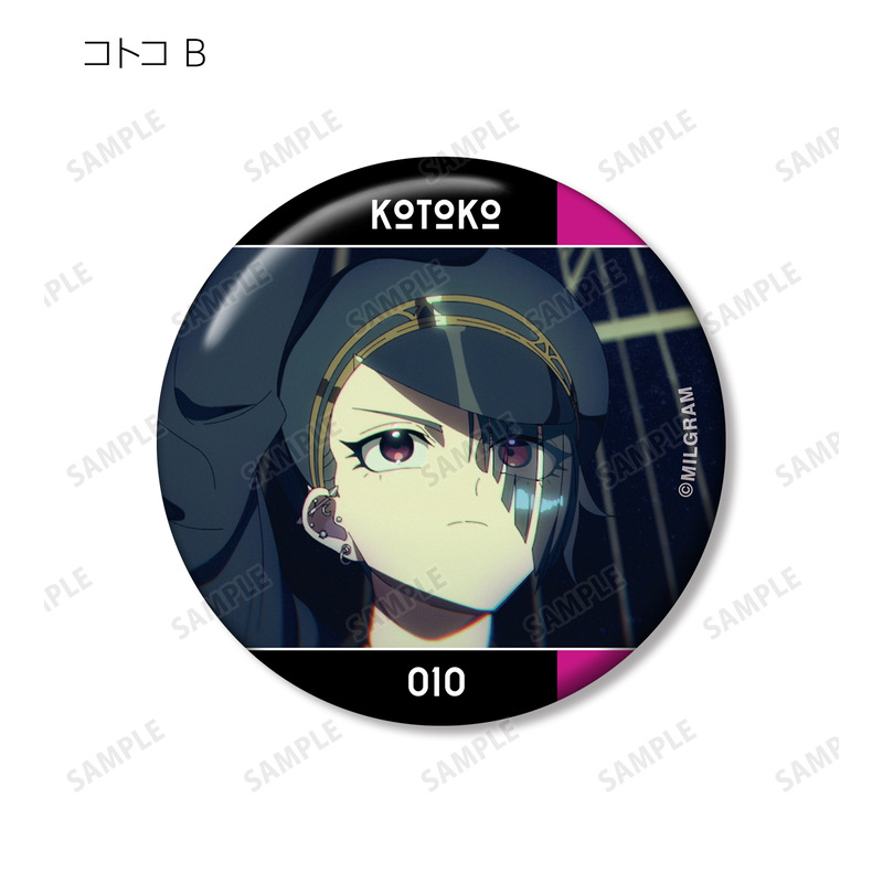 (PO) Milgram Trading Music Video Can Badge Kotoko Deep Cover [BOX] Image_4