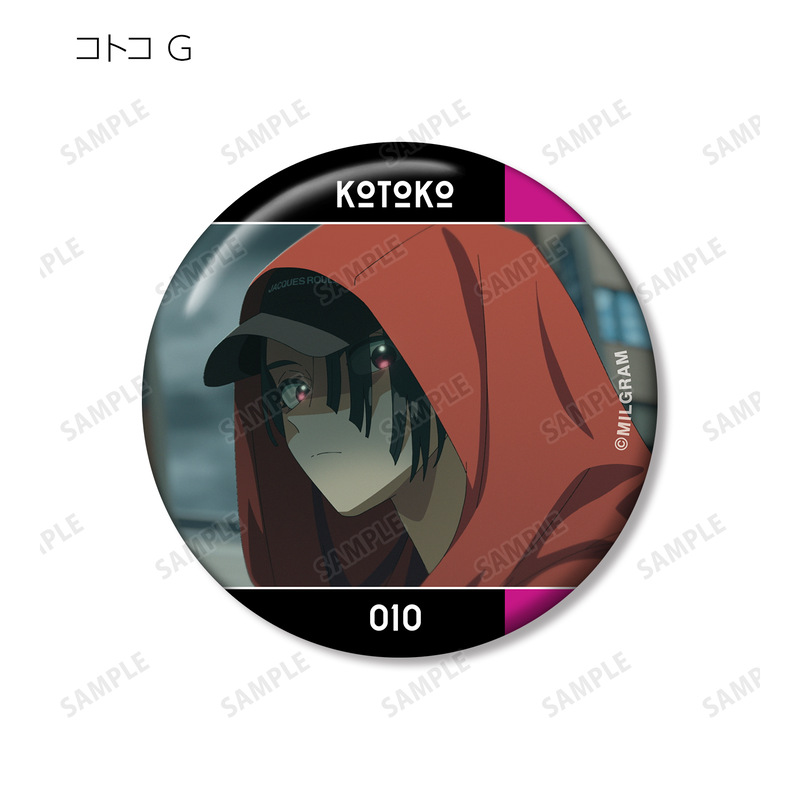 (PO) Milgram Trading Music Video Can Badge Kotoko Deep Cover [BOX] Image_9