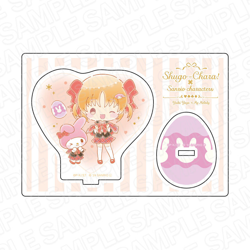 (PO) Shugo Chara! x Sanrio Characters Heart Stand Yuiki Yaya x My Melody Image_1