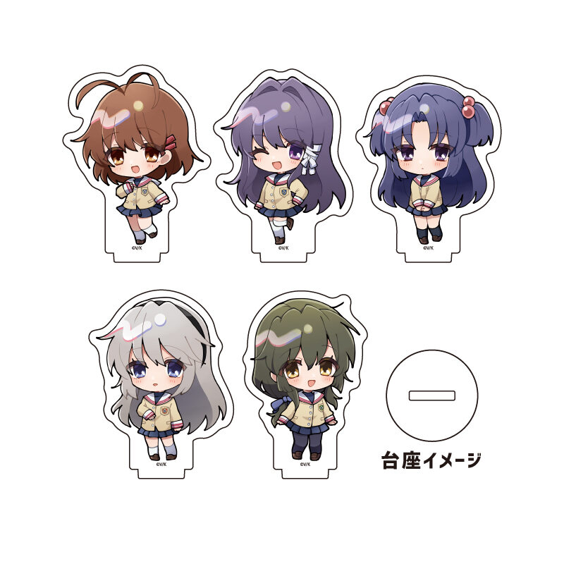 (PO) Acrylic Petit Stand CLANNAD 01 Mini Character Illustration [BOX] Image_1