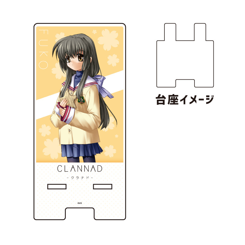 (PO) Sma Chara Stand CLANNAD 05 Ibuki Fuko (Official Illustration) Image_1