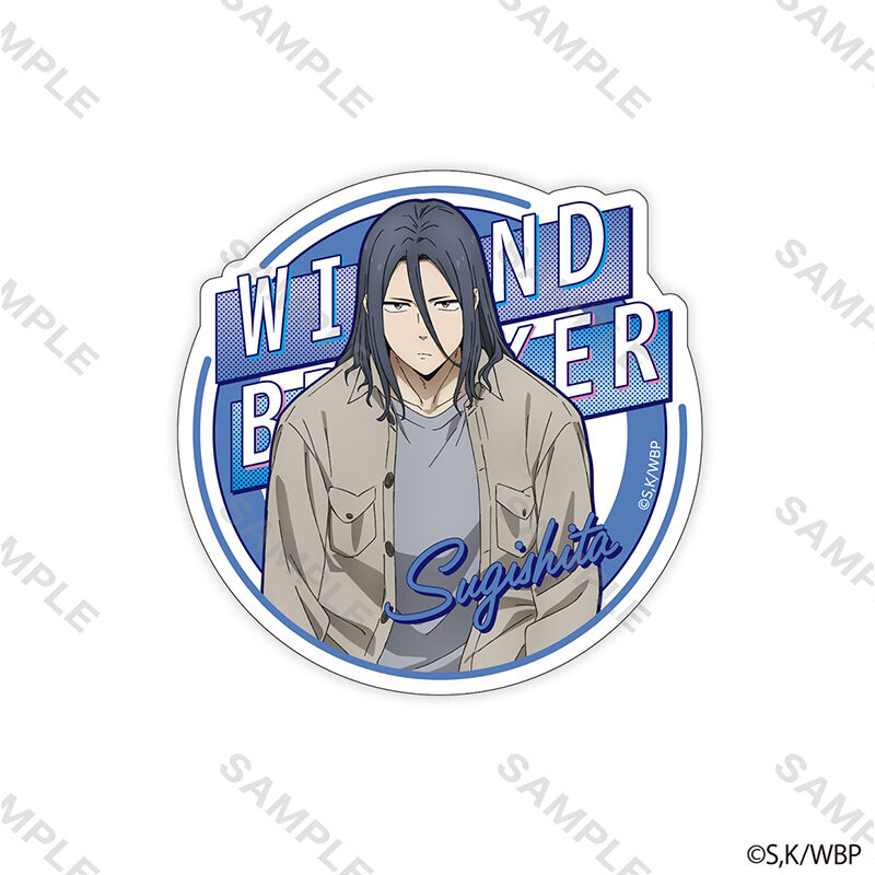 (PO) Wind Breaker Sticker Casual Outfit Copyright Sugishita Kyotaro Image_1