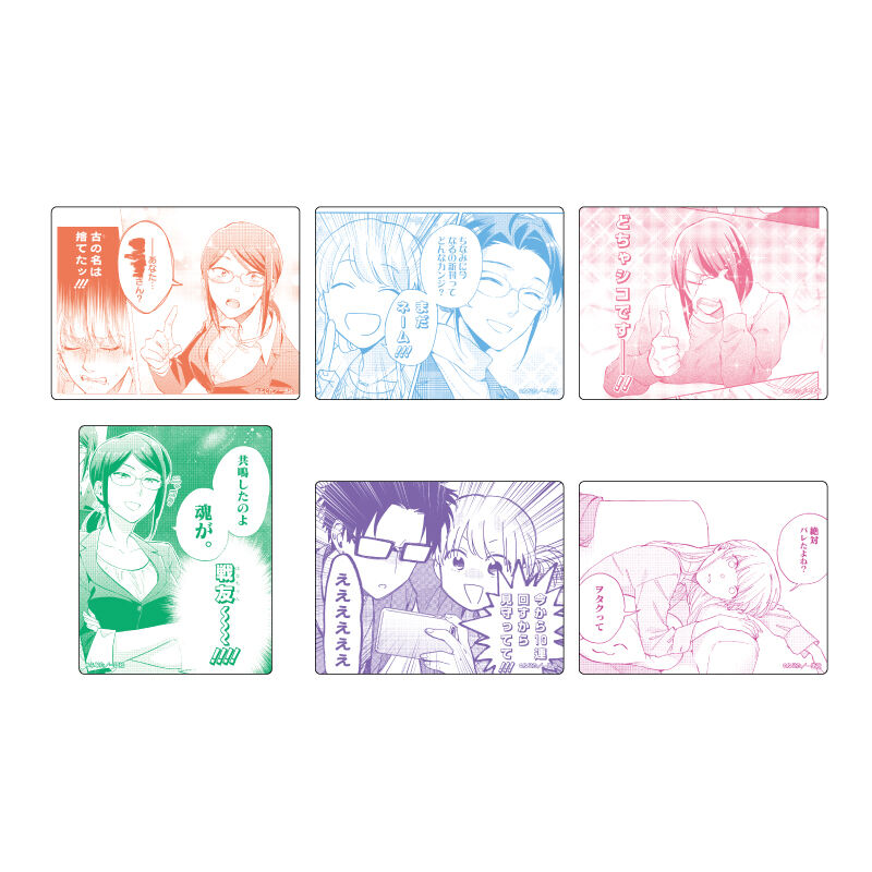 (PO) Acrylic Card Wotakoi: Love is Hard for Otaku 01 Official Illustration [BOX] Image_1